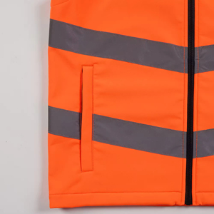 Chaleco de Trabajo de Alta Visibilidad al por Mayor |   Chaleco de Seguridad con Múltiples Bolsillos con Cierre para Uso en Construcción e Industrial - Product Image 3