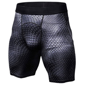 <b>Men</b> Compression <b>Shorts</b> Mid Waist Elastic Quick Dry Sporty Dot <b>Pattern</b> Spandex Polyester <b>Short</b> <b>Shorts</b> - Product Image 4