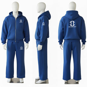 Conjunto de Sudadera con Capucha y Pantalones Deportivos Ligeros de Estilo Vintage para Hombre, Ecológicos, 100% Poliéster, con Estampado Digital, Tallas Grandes Disponibles - Product Image 5