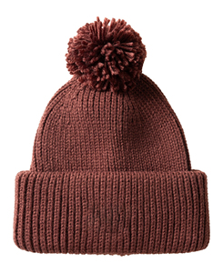 ABINZ ENTERPRISES Gorro de Lana 100% Premium para Hombre, Tejido Acanalado, Transpirable, Impermeable, con Pompón, Casual, Cálido para Invierno, Color Sólido - Product Image 5