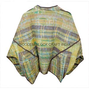 Veste Kantha en coton respirant et écologique, col mandarin, imprimé à la main, longueur standard, séchage rapide, pour l'automne et l'hiver, vente en gros - Product Image 3