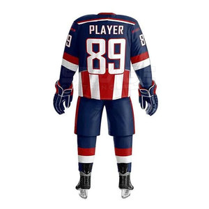 Hot Sale Eco-Friendly Lightweight Breathable Polyester Ice Hockey Uniform with Modern <b>Athletic</b> Design Customizable Colors Sizes - Product Image 3