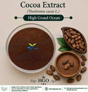 HGO Factory Direct Supply of Cocoa Powder (Theobroma cacao L.) Food Grade Ratio Extract 4:1 5:1 10:1 20:1 100:1 200:1 - Product Image 1