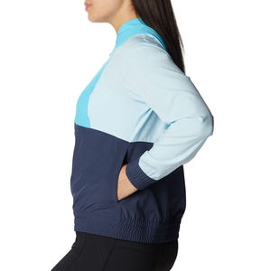 Chaqueta Cortavientos de Alta Calidad para Mujer, 100% Poliéster, Tipo Slim con Capucha, Logotipo Personalizado para Deportes y Actividades al Aire Libre - Product Image 2