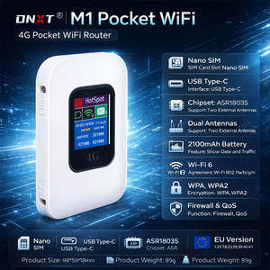 Antena Wifi Externa Portátil DNXT, Mini Wifi de Bolsillo, Router WPS 4G con Tarjeta SIM, 300mbps, Wifi Portátil Universal, Stock de Fábrica - Product Image 2