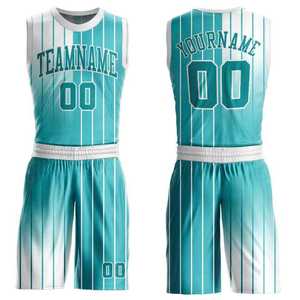 Conjunto de Uniforme de Baloncesto Transpirable de Secado Rápido con Iconos Similares, Producto de Venta Caliente, Impresión de Logotipo Personalizado - Product Image 1
