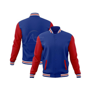 Winter <b>Varsity</b> <b>Jacket</b> Wool Blend Thick Warm <b>Bomber</b> <b>Jacket</b> Men <b>Women</b> Custom Team Wear OEM Bulk Supplier - Product Image 2