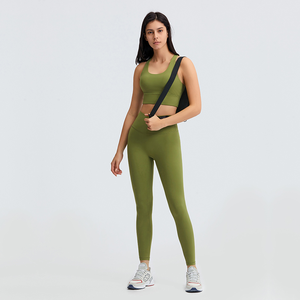 DW082 Nouvelle Arrivée 2022 Soutien-gorge de Sport Sans Couture à Séchage Rapide avec Logo Avant pour Femme Yoga & Course à Pied Vente en Gros - Product Image 5