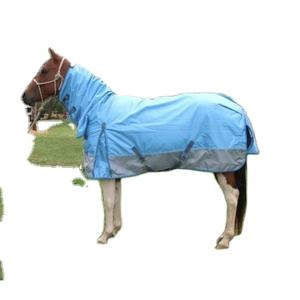 Azul claro 100g Relleno Impermeable Caballo Alfombra 600d Tamaño de Participación 5 '3 "-6' 9" - Product Image 1