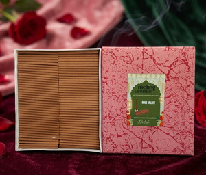 Rose Velvet Sandalwood Incense <b>Sticks</b> Aromatic <b>Diffuser</b> Fragrance Gift Box Home Decor - Product Image 2