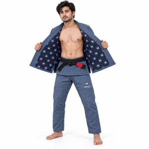 Brazilian Jiu Jitsu Gi BJJ Kimono Uniform Pearl Weave Cotton Lightweight Quick Dry Anti-Bacterial Eco-Friendly Custom Logo - Product Image 4