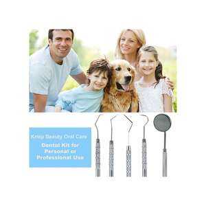 Meilleur prix - Kit d'examen dentaire pédiatrique 1x4 - Ensemble d'instruments de diagnostic à manche hexagonal en acier inoxydable - Manuel MOL CE - Product Image 5