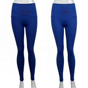 Leggings de yoga pour femmes, 100% coton, respirants, en molleton, taille haute, imprimés, élastiques, pour l'été - Product Image 1