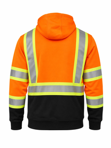 Pantalon de travail unisexe personnalisé certifié CE, respirant, en mélange de coton, résistant à l'usure, avec entrejambe renforcé et réfléchissant, détecteur de métal - Product Image 4