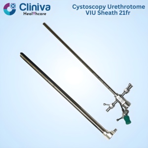 Cystoscope laparoscopique, Urethrotome, Gaine <span class=keywords><strong>VIU</strong></span> 21FR, Instruments laparoscopiques manuels, Ensemble d'instruments chirurgicaux - Product Image 4