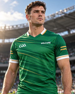 Men's Green Sublimation Printed <b>Sports</b> <b>Jersey</b> Breathable Polyester Shirt Adult Size - Product Image 4