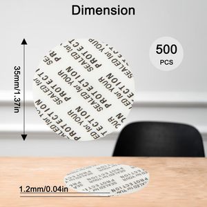Bouteilles en plastique de 100 ml avec bouchon à vis anti-déversement scellé par induction, protégées par PVC, avec doublure intérieure métallique de 28 mm et 38 mm pour emballage en gros - Product Image 6