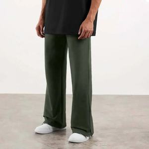 Pantalones de Chándal de Algodón para Hombre, Estilo Moderno 2026, Corte Recto, Ajuste Holgado, Alta Calidad - Product Image 2
