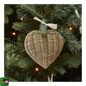 Adornos navideños de ratán hechos a mano, decoración rústica colgante de ratán para árboles de Navidad e interiores festivos de Vietnam - Product Image 6