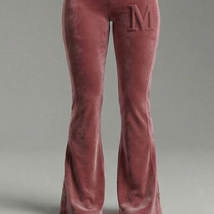 Leggings de Tela Elástica Transpirable y Cómoda de Primera Calidad para Mujer, con Pedrería en Forma de Estrella, Cintura Alta, Estilo Urbano, Color Morado - Product Image 2