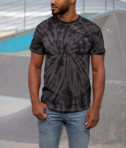 OEM Made Color tone Spider Tie Dye T-Shirts for Men and Women - Unisex Short Sleeve for Adults 100% Cotton 180 GSM Regular Fit - Product Image 1