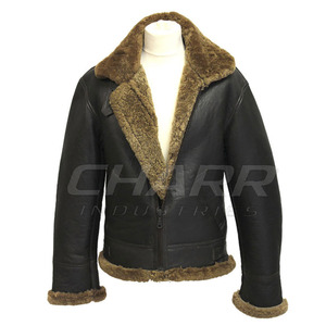 Stylish Hooded Men's Cow Skin <b>Leather</b> Winter <b>Jacket</b> with Premium Fabric Eco-Friendly & Breathable for <b>Long</b> Lasting Use - Product Image 2