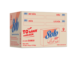 Venta al por mayor de pasteles redondos de crema de piña nutritiva SOLO de 288 g, en bandeja, para uso doméstico directo, paquete familiar, bolsa fresca, Vietnam - Product Image 2