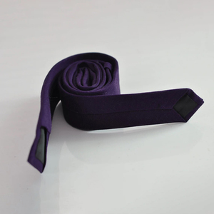 เนคไทผ้าไหมคุณภาพสูงขายส่ง ลายหลากหลาย ทอเรียบ สำหรับผู้ชาย เนคไทโพลีเอสเตอร์ลายทางสีสันสดใสแบบกำหนดเองได้ - Product Image 5