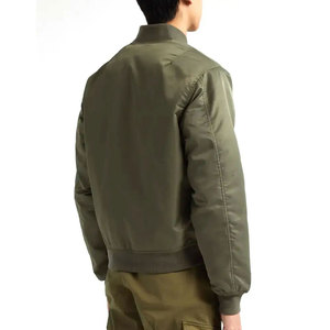 Chaqueta Bomber Casual para Exteriores, Impermeable y Resistente al Viento, Unisex, Cuello Redondo, Corte Regular, Cierre Frontal con Cremallera, Servicio OEM - Product Image 6