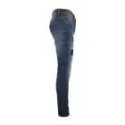 Jeans en denim selvedge coupe droite taille mi-haute délavé moyen style streetwear vintage poids moyen pour la vente en gros – Collection American Trench Clothing - Product Image 4