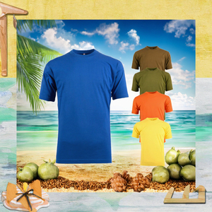 Camiseta Deportiva Unisex Personalizada al por Mayor, 100% Algodón, Transpirable, de Secado Rápido, Tejido de Punto, Manga Corta, Corte Regular, Ecológica, 180g - Product Image 1