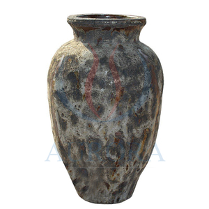 Macetas de cerámica esmaltada artesanales de Vietnam, de diferentes tamaños, personalizadas de fábrica, para plantas de interior, con logotipo. - Product Image 2