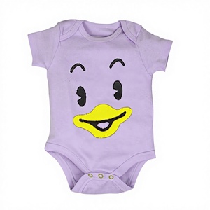 ชุดรอมเปอร์ผ้าฝ้ายไม้ไผ่ออแกนิกสำหรับทารกแรกเกิดและเด็กวัยหัดเดินพิมพ์ลายผลไม้ฤดูร้อน - Product Image 1