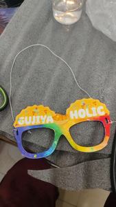Gafas de Fiesta Gujiya Holi, Coloridas, Arcoíris, Accesorios Festivos para Fotomatón, Gafas Divertidas para la Celebración Holi, Gafas para el Festival de Colores - Product Image 4