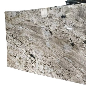 Azulejos de encimeras de granito de dunas azules pulidas y losas grandes, piedra natural duradera para diseño moderno de villas y hospitales de la India - Product Image 1