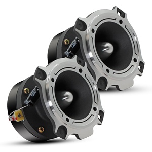 Haut-parleurs de voiture actifs 5 cœurs en aluminium 600W de puissance de crête 12V 3,5 pouces Super Bullet (paire) - Product Image 1