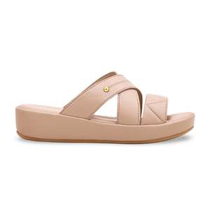 Zapatilla deportiva formal beige PU0049 - Product Image 3