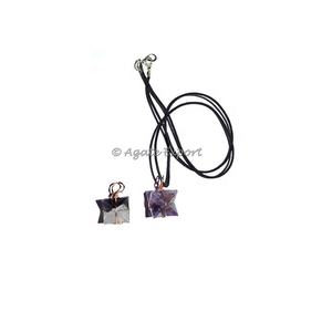 Pendentifs étoiles Merkaba Mix Gemstone Craft Bijoux en pierres semi-précieuses - Product Image 6