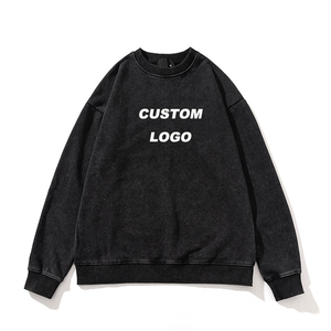 Sudadera con Capucha y Pantalones Cortos Unisex de Algodón 100% Lavado al Ácido, Estilo Vintage, Casual de Verano, con Logotipo Personalizado - Product Image 4