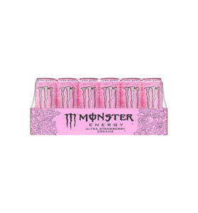 Monster Ultra Strawberry Dreams (12 Latas) - Edición Limitada para Venta al por Mayor y Exportación - Product Image 1