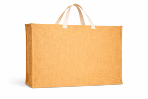 Sac fourre-tout en jute imprimé AMANI, design personnalisé, écologique, réutilisable, pour courses, cadeaux, sac en toile de jute avec poignées 20x24x10 - Product Image 5