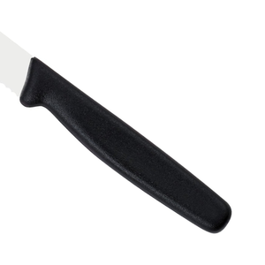 Cuchillos Profesionales para Carne con Mango Negro de Agarre Cómodo y Hoja de Acero Inoxidable Dentada para Restaurantes y Corte de Carne - Product Image 5