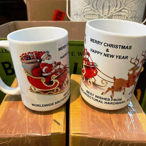 Export Quality New Design Printed Coffee Mugs Porcelain Printing Custom Logo Ceramic White Cups for Export - Product Image 1