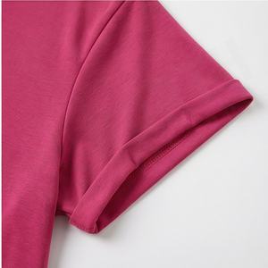 New Arrival Women's Office Wear Shirt Spring Autumn Fashion Trendy Print Casual Ladies Dress 240gsm 100% Cotton Satin <b>Sequin</b> - Product Image 6