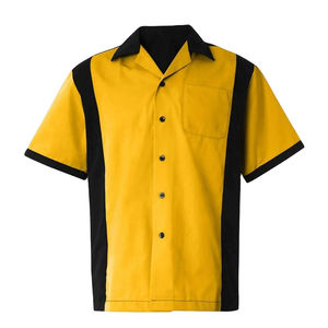 เสื้อทีมโบว์ลิ่งแบบสั่งทำน้ำหนักเบา ระบายอากาศได้ดี ผลิตจากผ้าโพลีเอสเตอร์ 100% คุณภาพสูง ป้องกันแบคทีเรีย ป้องกันรังสียูวี - Product Image 1