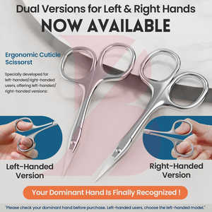 Tijeras para Cutículas Grandes con Anillo para Dedos, Tijeras de Manicura Profesionales de Acero Inoxidable para Eliminar Piel Muerta, Pedicura - Product Image 2