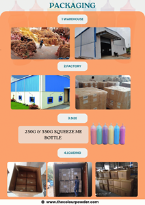 ขวดบีบสีโฮลี |   ผงสีคุณภาพสูง ปลอดภัย สำหรับงานเทศกาลและกิจกรรมกลางแจ้ง - Product Image 2