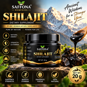 Saffona <b>Shilajit</b> Resin 50g <b>Pure</b> <b>Himalayan</b> <b>Shilajit</b> Dietary Supplement - Product Image 3