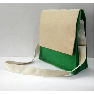 Sac bandoulière en toile de coton avec sangle réglable et fermeture à rabat, sac à main décontracté pour les voyages et l'usage quotidien, pour femmes - Product Image 4