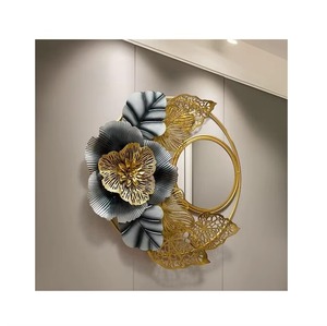 Big Discount Iron Wall <b>Art</b> for Home Decoration From India Metal Iron Decorative Floral Wall Hanging - Product Image 6